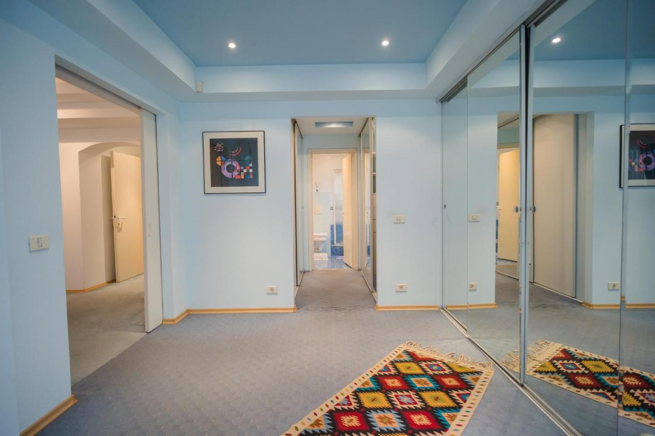 Artsy 3Br Flat In Primaverii - Most Exlcusive Area Bukarest Eksteriør billede