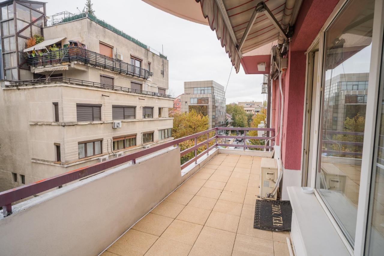 Artsy 3Br Flat In Primaverii - Most Exlcusive Area Bukarest Eksteriør billede
